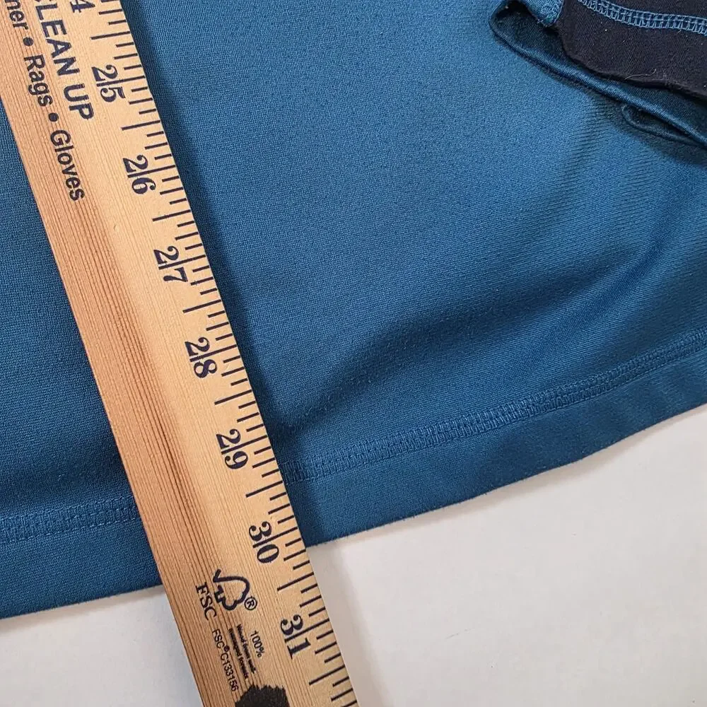 The North Face Jacket Mens 2XL Blue Black Full Zip Soft Shell Zip Pockets